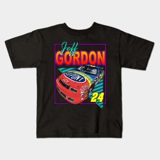 Jeff Gordon Retro Kids T-Shirt